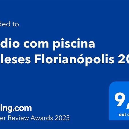 Studio Com Piscina Ingleses Florianopolis 202 Екстер'єр фото